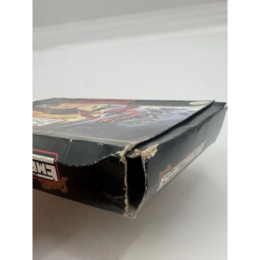 Super Star Wars The Empire Strikes Back SNES Complete CIB Box Manual Tested